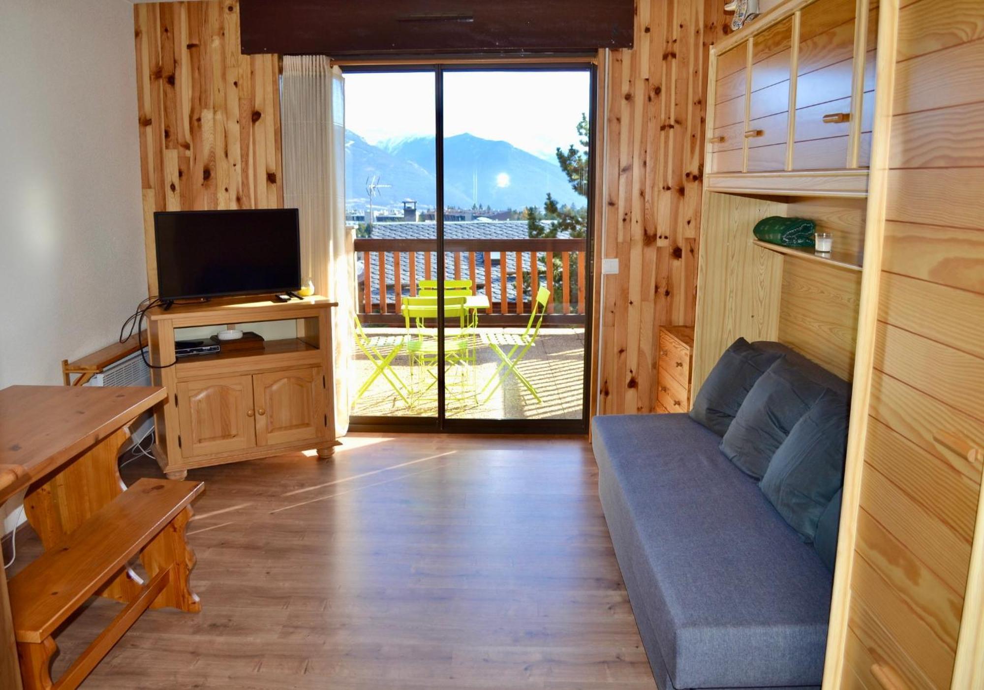 Studio Cabine Chaleureux A Pyrenees 2000 - Wifi Et Parking Prive Bolquere Pyrenees 2000 Exterior foto
